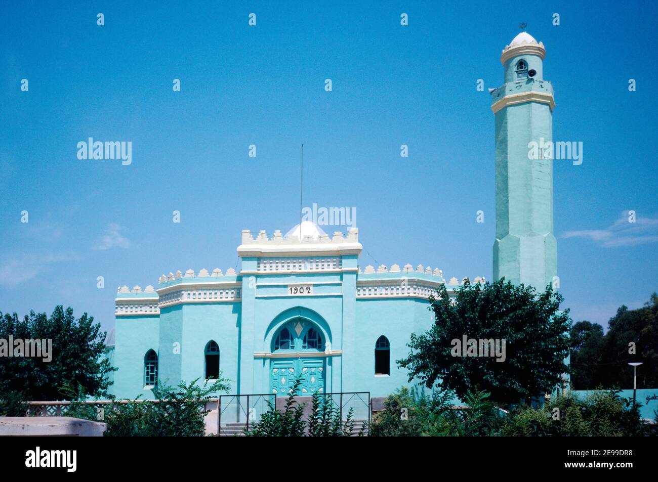 Aflou Algerien die alte Moschee Stockfoto