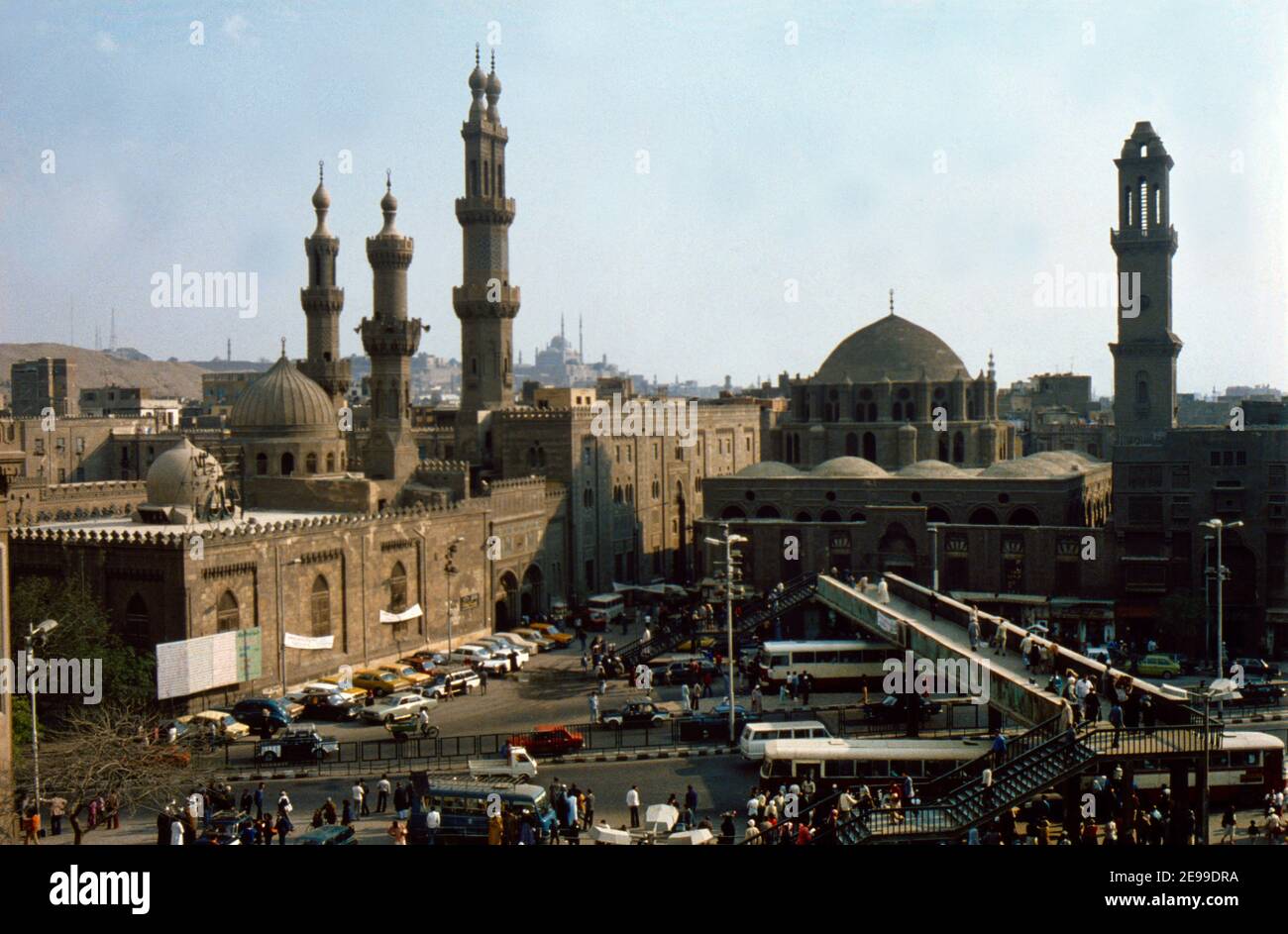 Kairo Ägypten Al Azhar Moschee Alte Universität Stockfoto