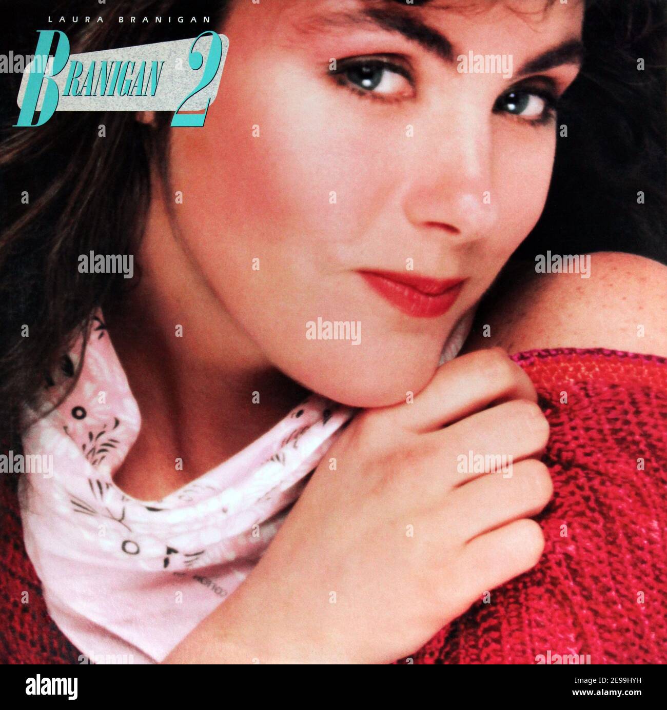 Laura Branigan: 1983. LP Frontcover: Branigan 2 Stockfoto