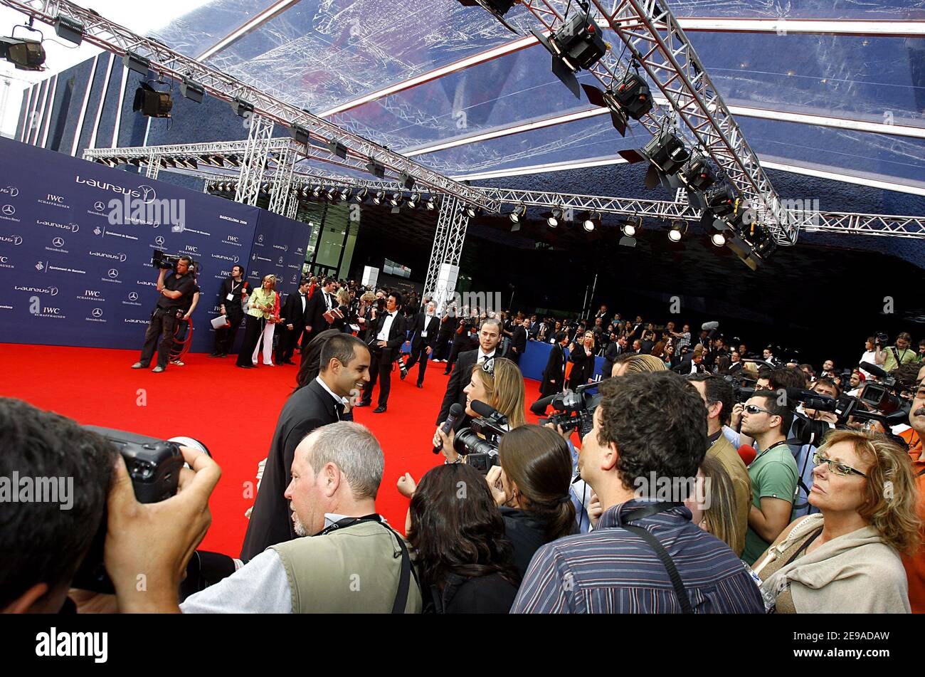 Atmosphare während der Laureus World Sports Awards 2006, im Parc del Forum, Barcelona, Spanien am 22. Mai 2006.Foto von Patrick Bernard/ABACAPRESS.COM Stockfoto