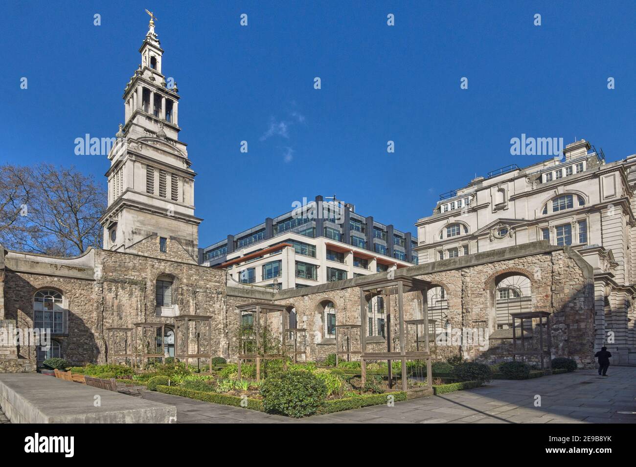 christchurch greyfriars Kirche Stadt london Stockfoto