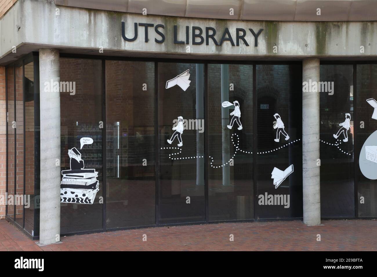 UTS Library, Sydney, Australien. Stockfoto