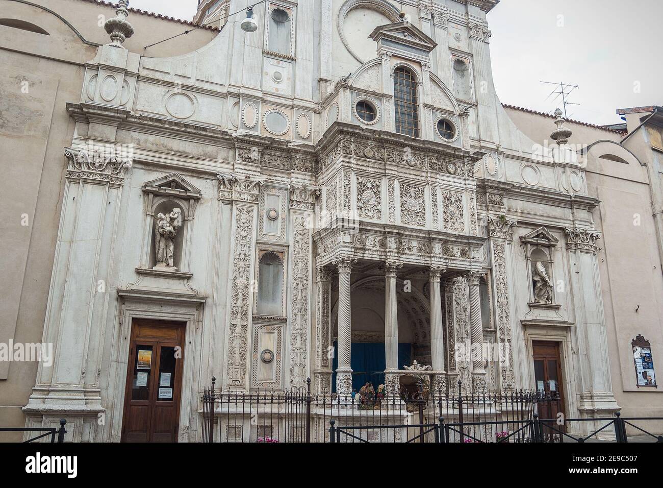 Chiesa di Santa Maria dei Miracoli, Brescia, Italien Stockfotografie