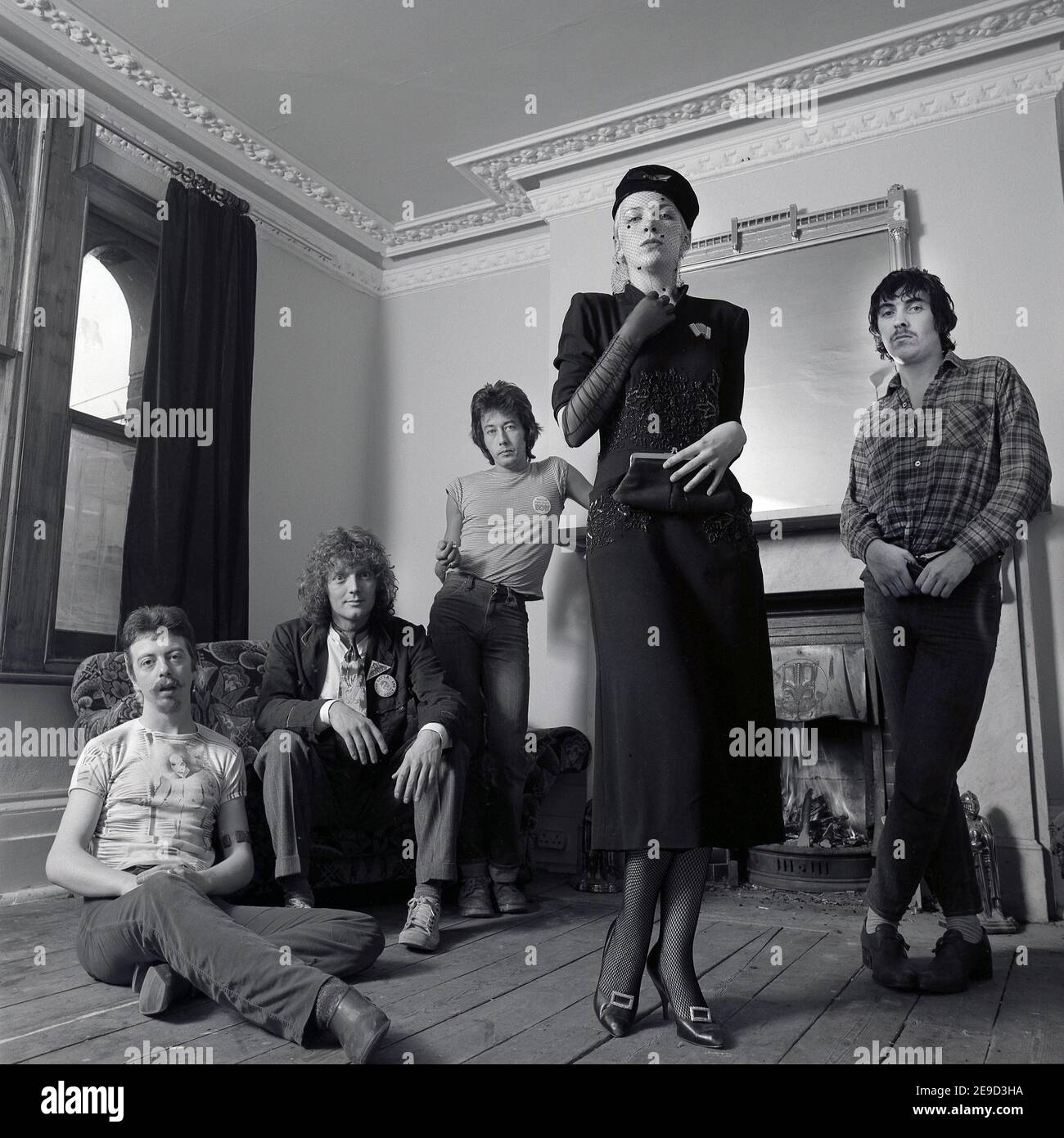 Der Haken. Annie Lennox, Dave Stewart 2/11/ 1977 Stockfoto Der Haken. Annie Lennox, Dave Stewart 2/11/ 1977 Stockfoto
