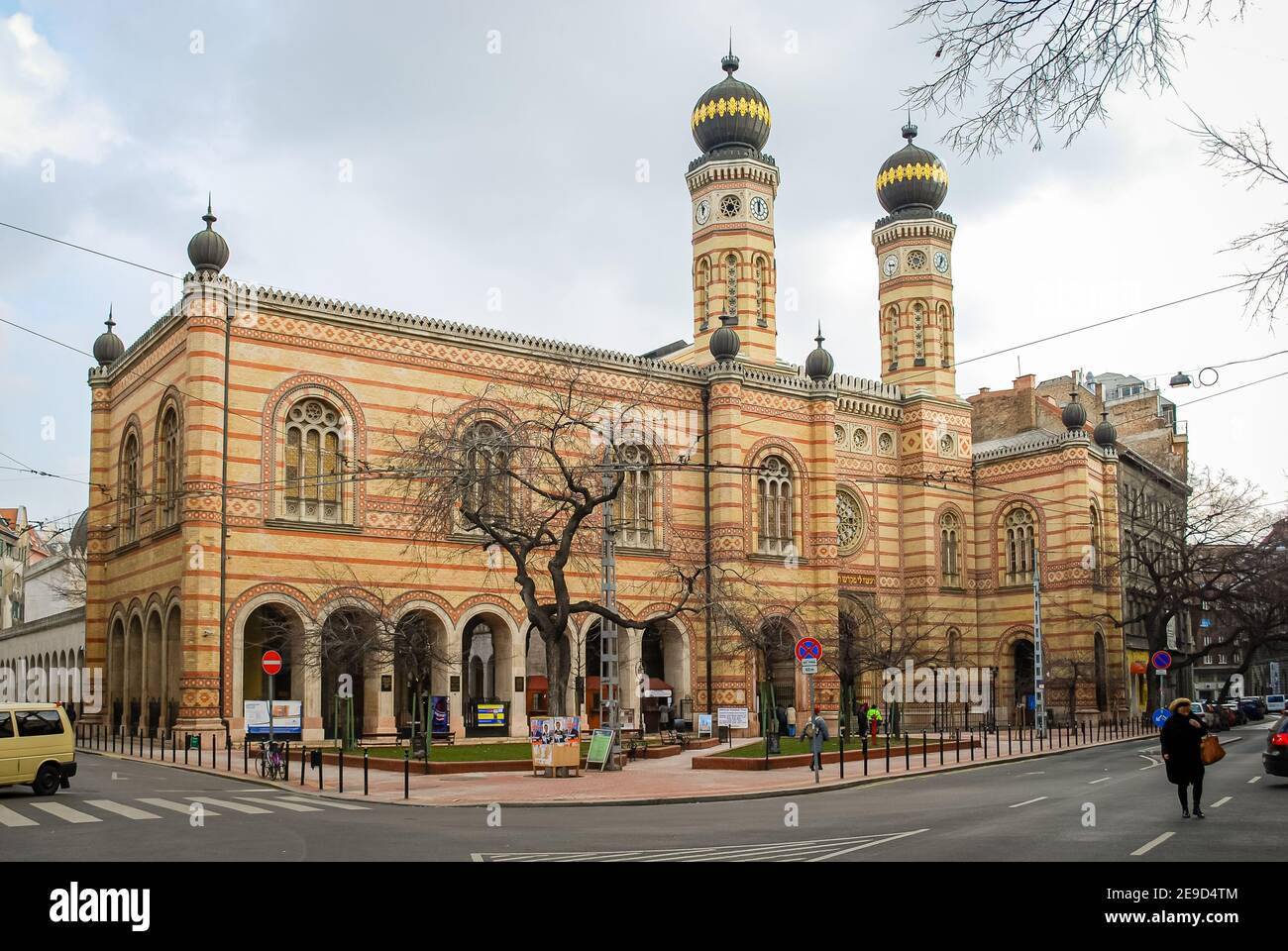 Die große Synagoge von Budapest, Budapest, Ungarn Stockfoto