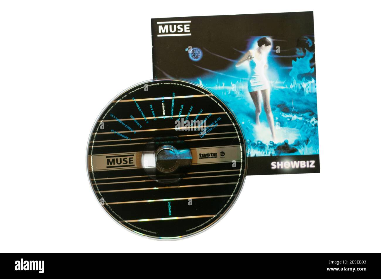 Muse Showbiz Album Musik CD Compact Disc Stockfoto