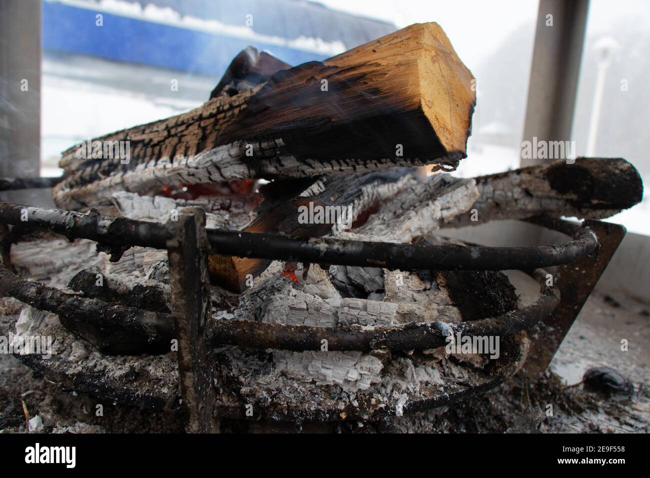 Das Konzept der Freizeit an der frischen Luft. Stockfoto