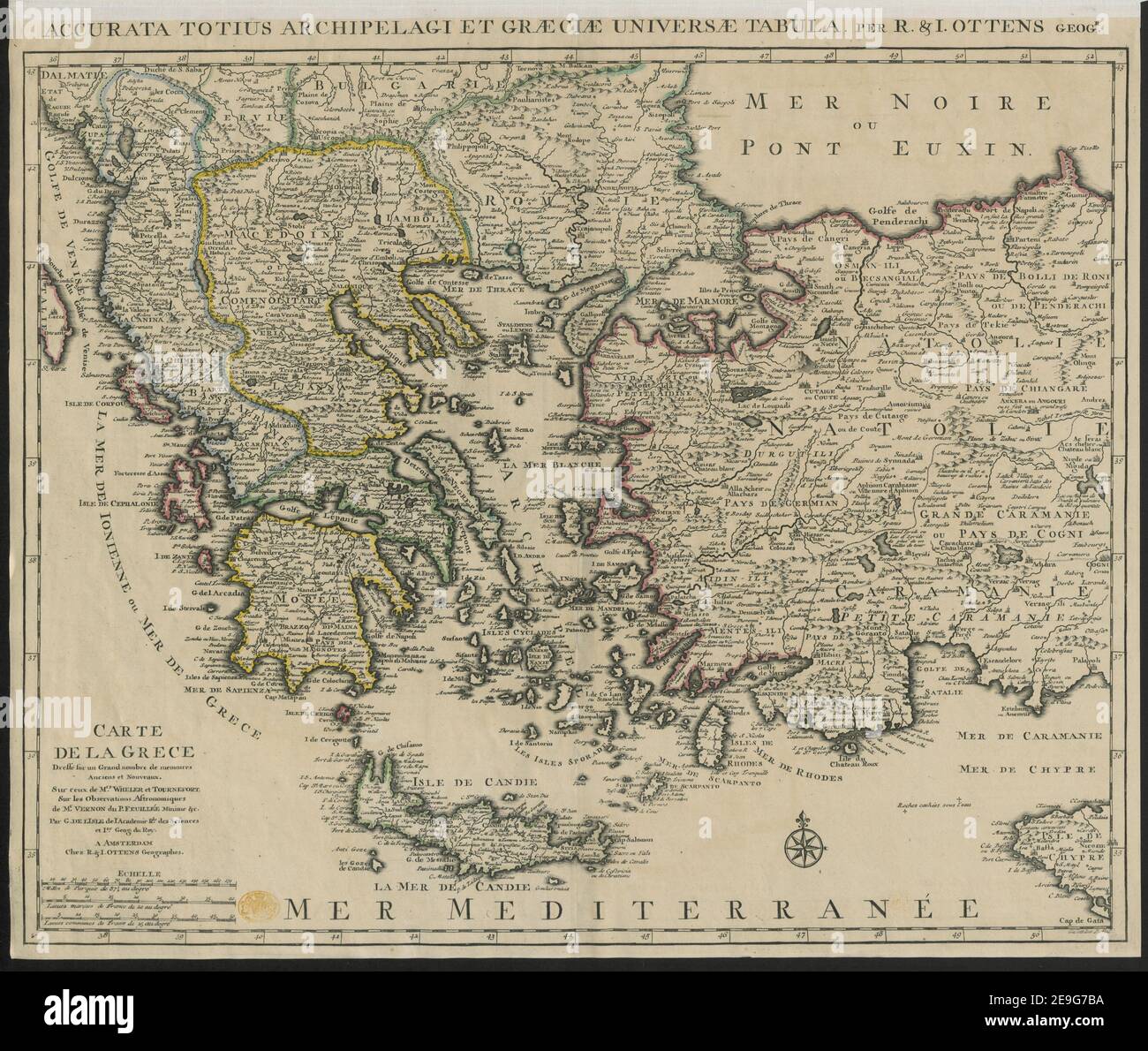 Grece karte Fotos und Bildmaterial in hoher Auflösung Alamy