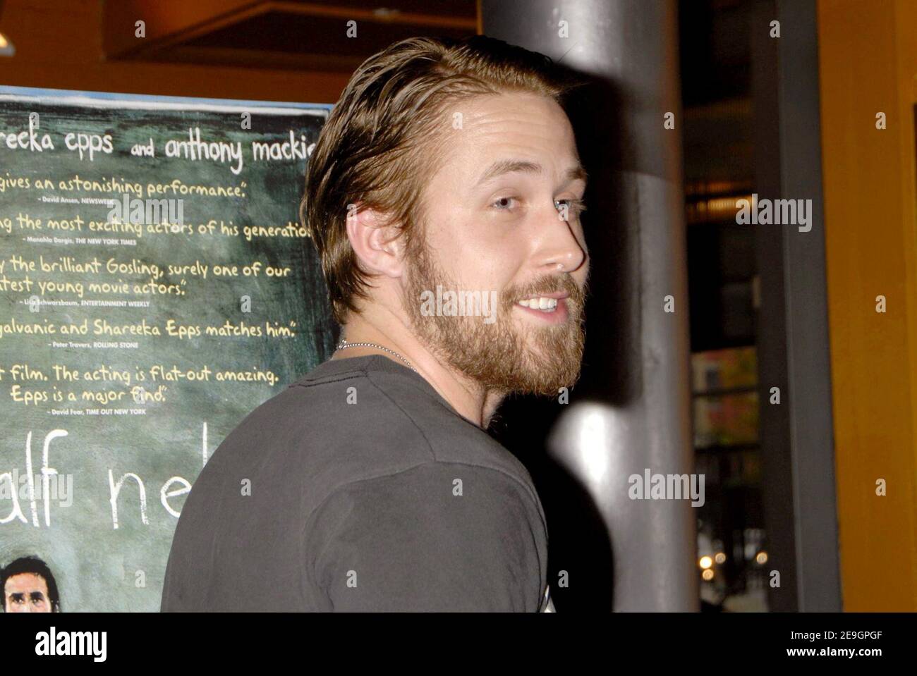 Ryan Gosling nimmt an der 'Half Nelson' Premiere Teil, die am 2. August 2006 im Tribeca Cinemas in New York City, NY, USA, stattfand. Foto von David Miller/ABACAPRESS.COM Stockfoto