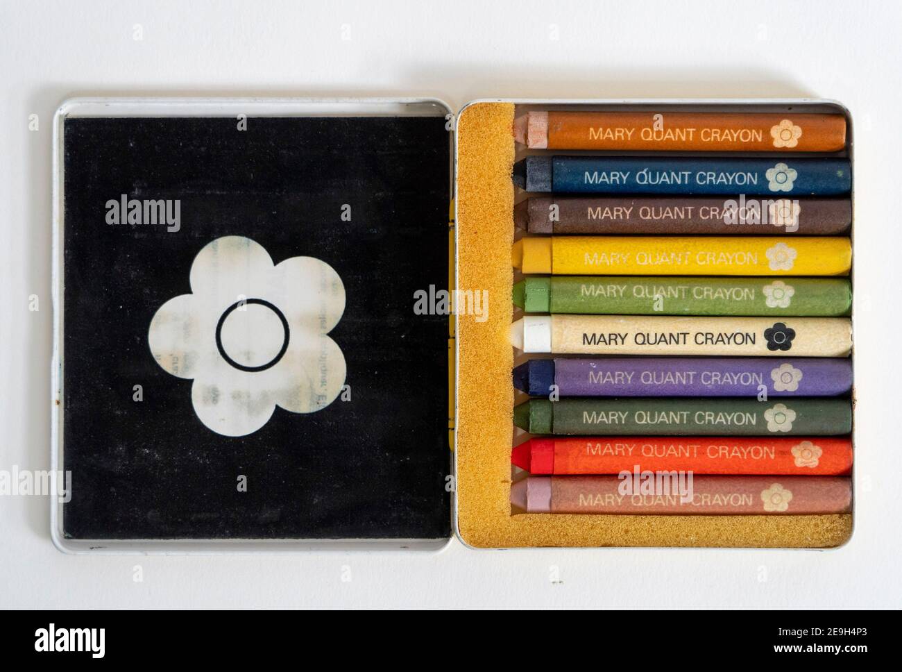 1960s Eye Crayons Make Up von der britischen Modedesignerin Mary Quant Stockfoto