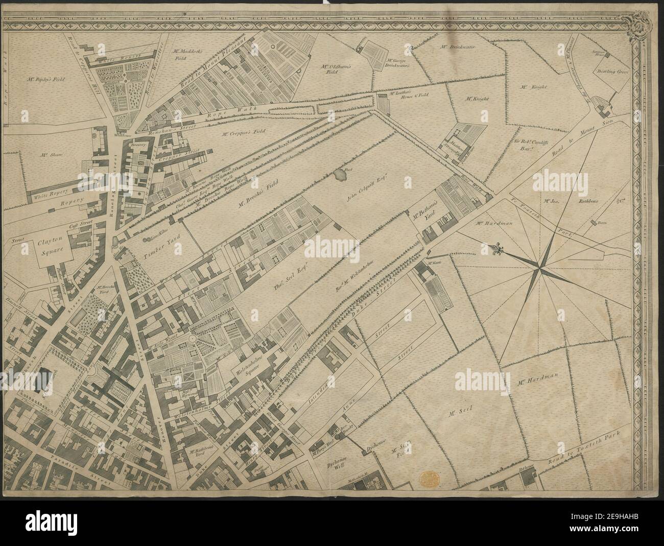 Ein neuer und genauer PLAN der Stadt und des Hafens von LEVERPOOL Autor Perry, George 18,73. Ort der Veröffentlichung: [Liverpool] Herausgeber: [George Perry] Publiziert nach dem Gesetz des Parlaments. 7th 1769. Juli, Veröffentlichungsdatum: [1769.] Art des Artikels: 1 Karte auf 4 Blatt Maße: Blätter 49 x 68 cm oder kleiner ehemaliger Besitzer: George III, König von Großbritannien, 1738-1820 Stockfoto