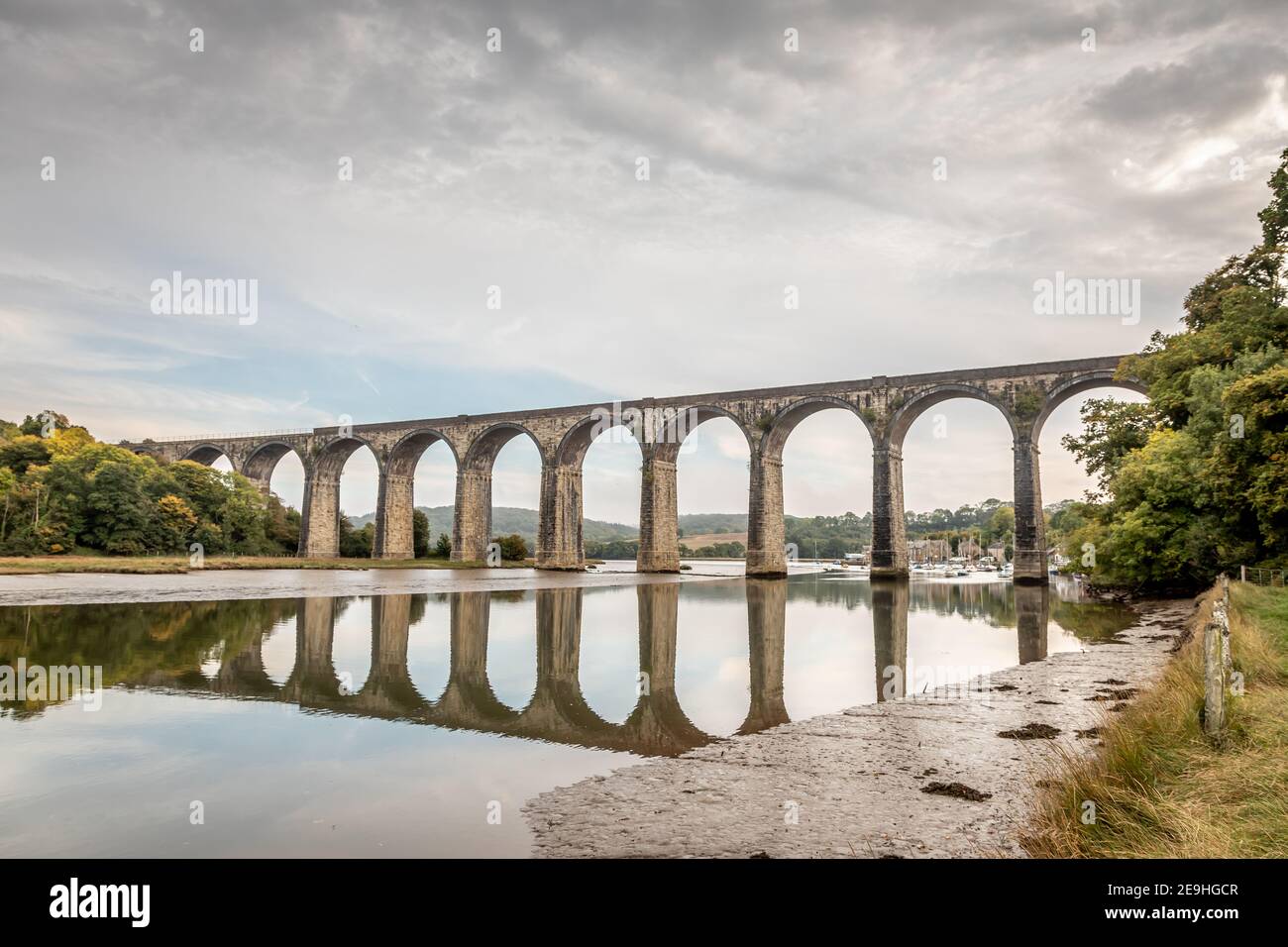 St. Deutsche Viadukt, Cornwall Stockfoto