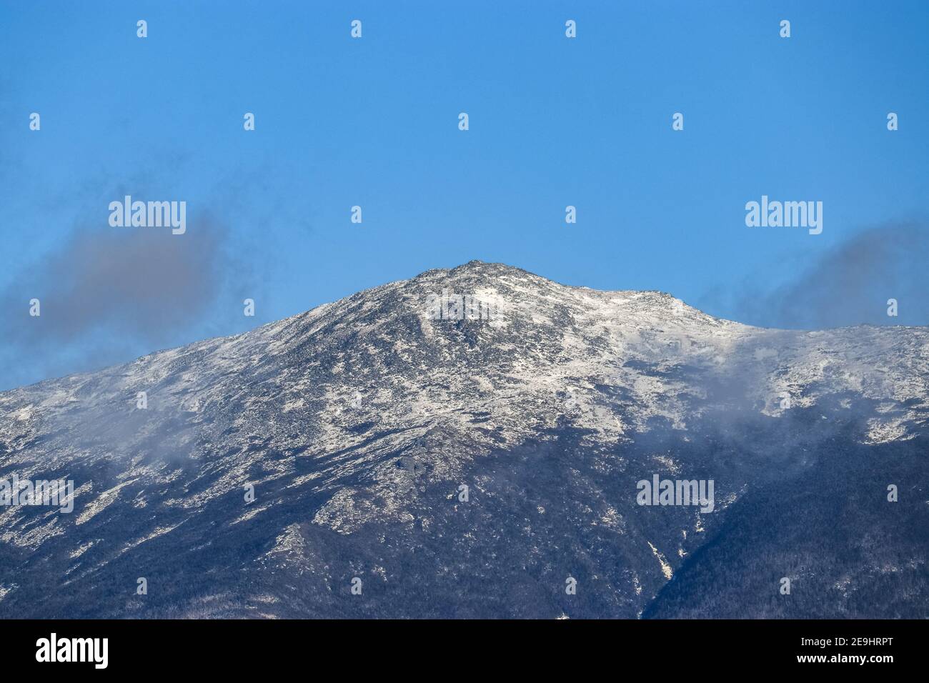 Mount Jefferson Peak von Crawford Notch, New Hampshire, USA Stockfoto