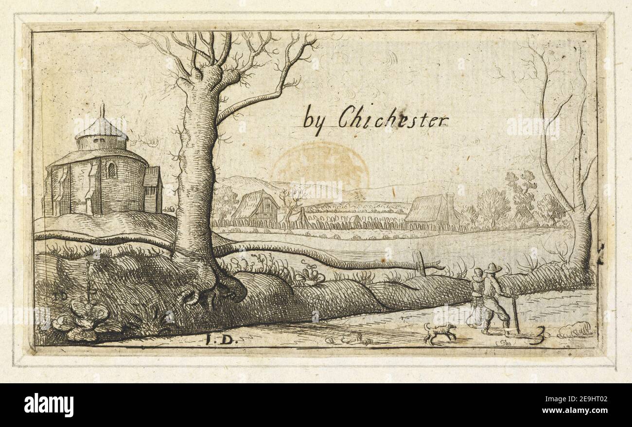 Von Chichester. Autor Dunstall, John 42,19.a,3. Erscheinungsort: [Um 1660] Objekttyp: 1 Druckmedium: Radierung Maße: Blatt 7,5 x 12,8 cm ehemaliger Besitzer: George III, König von Großbritannien, 1738-1820 Stockfoto