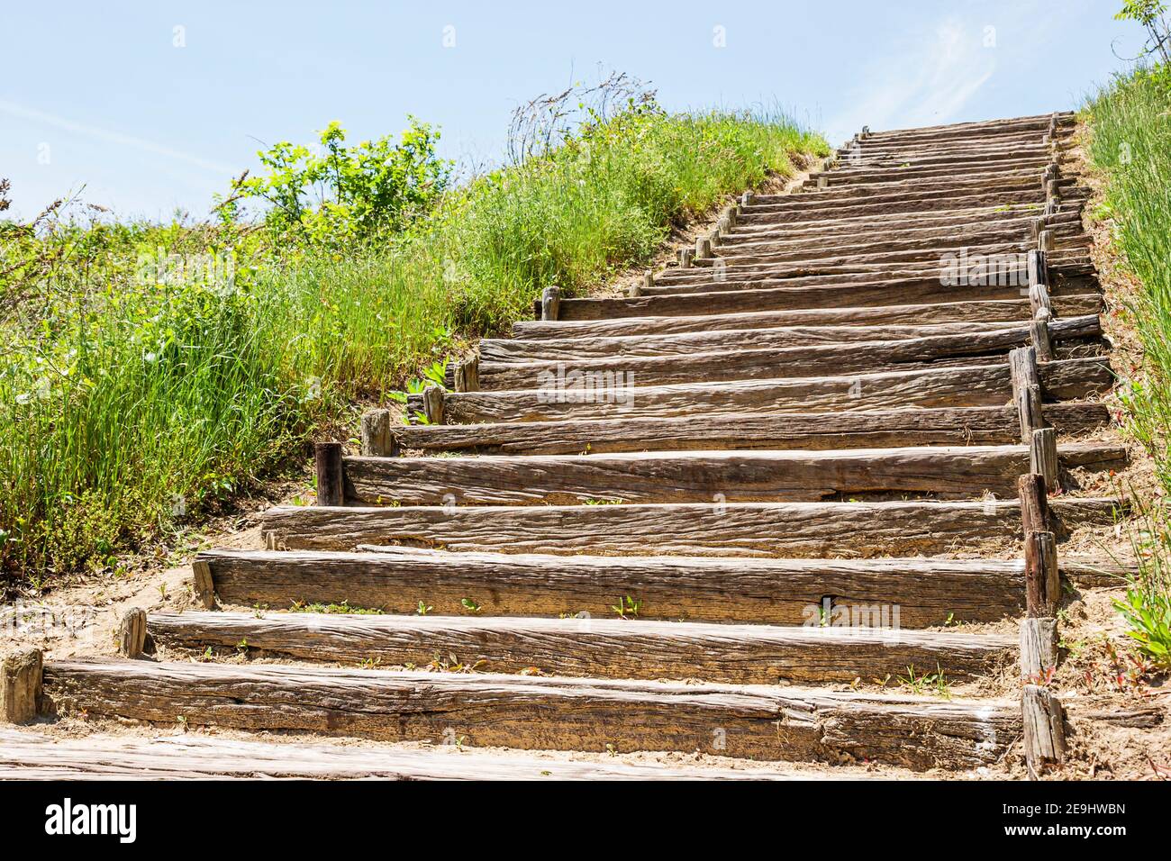 Alabama Moundville Archaeological Park Site, Kultur des mittleren Mississippi-Zeitalters Indianer der Ureinwohner, historische Dorfmuseumplattform Hügel st Stockfoto