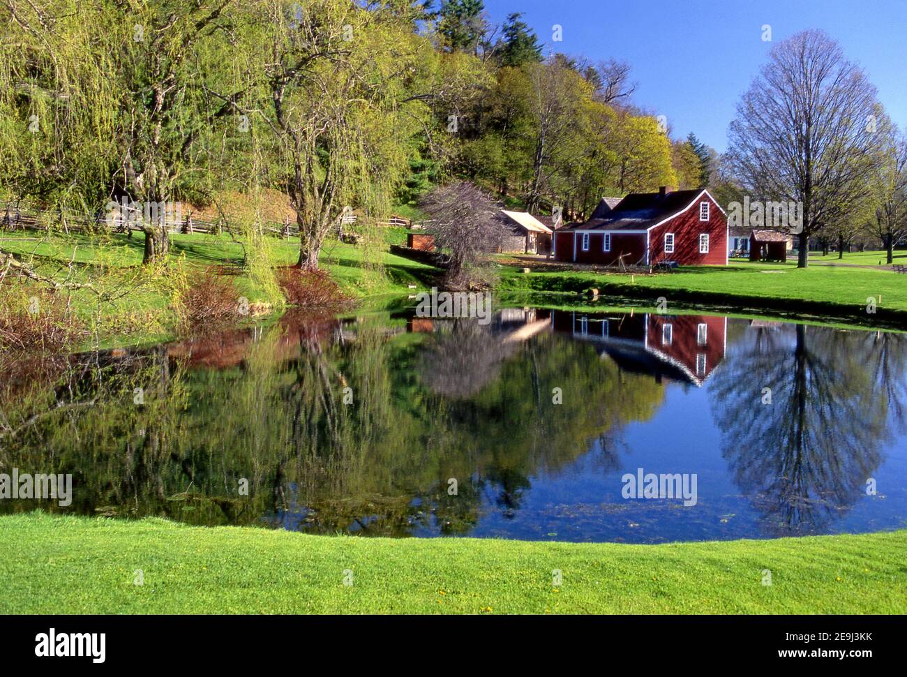 Das Farmer's Museum in Cooperstown, New York Stockfoto