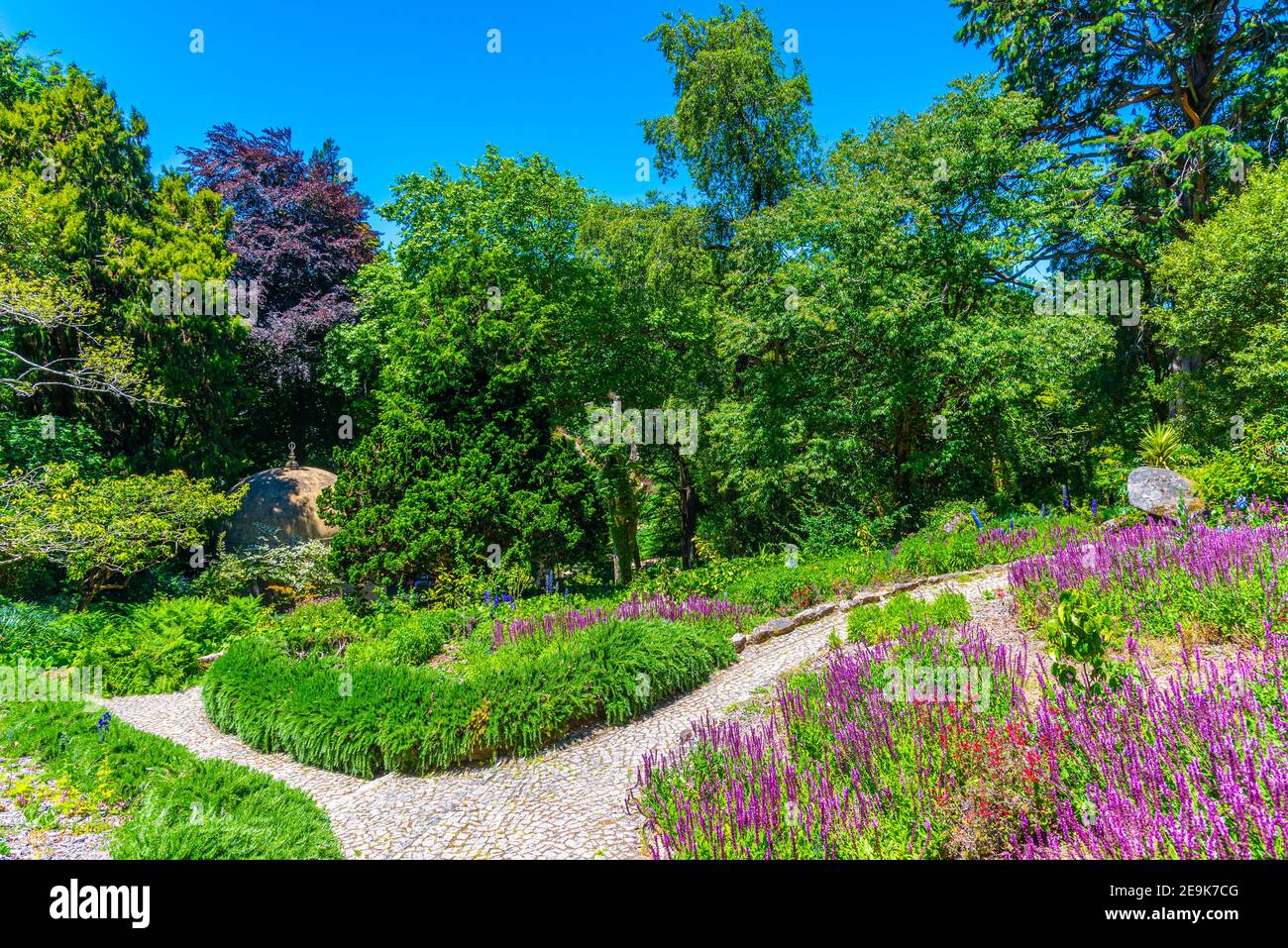 Gardens pena sintra portugal Fotos und Bildmaterial in hoher