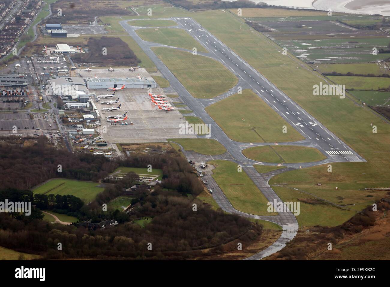 Transfer King Park Flughafen Liverpool www.alamy.de