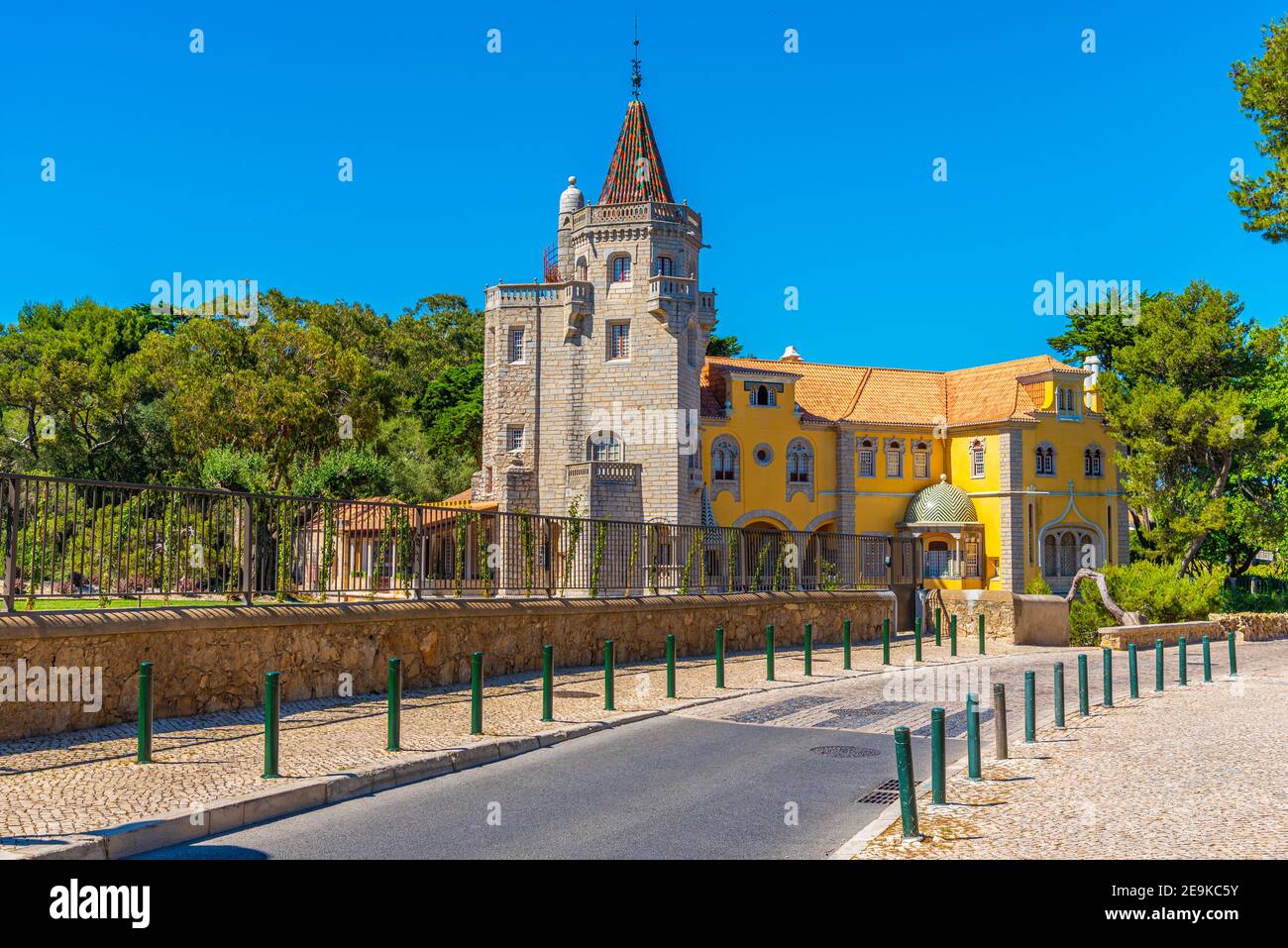 Condes de Castro Guimarães Museum in Cascais, Portugal Stockfoto