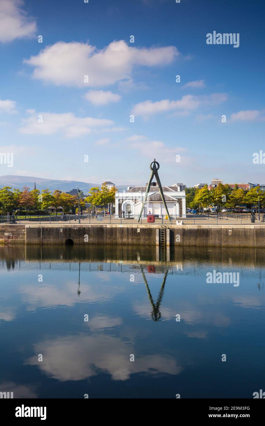 Großbritannien, Nordirland, Belfast, Clarendon Dock Stockfoto