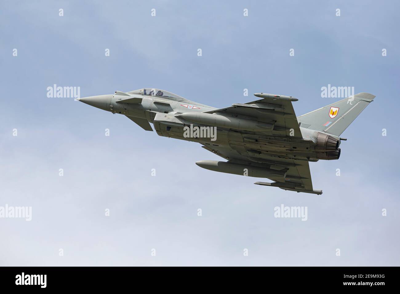 BAE Typhoon GR4 der RAF Stockfoto