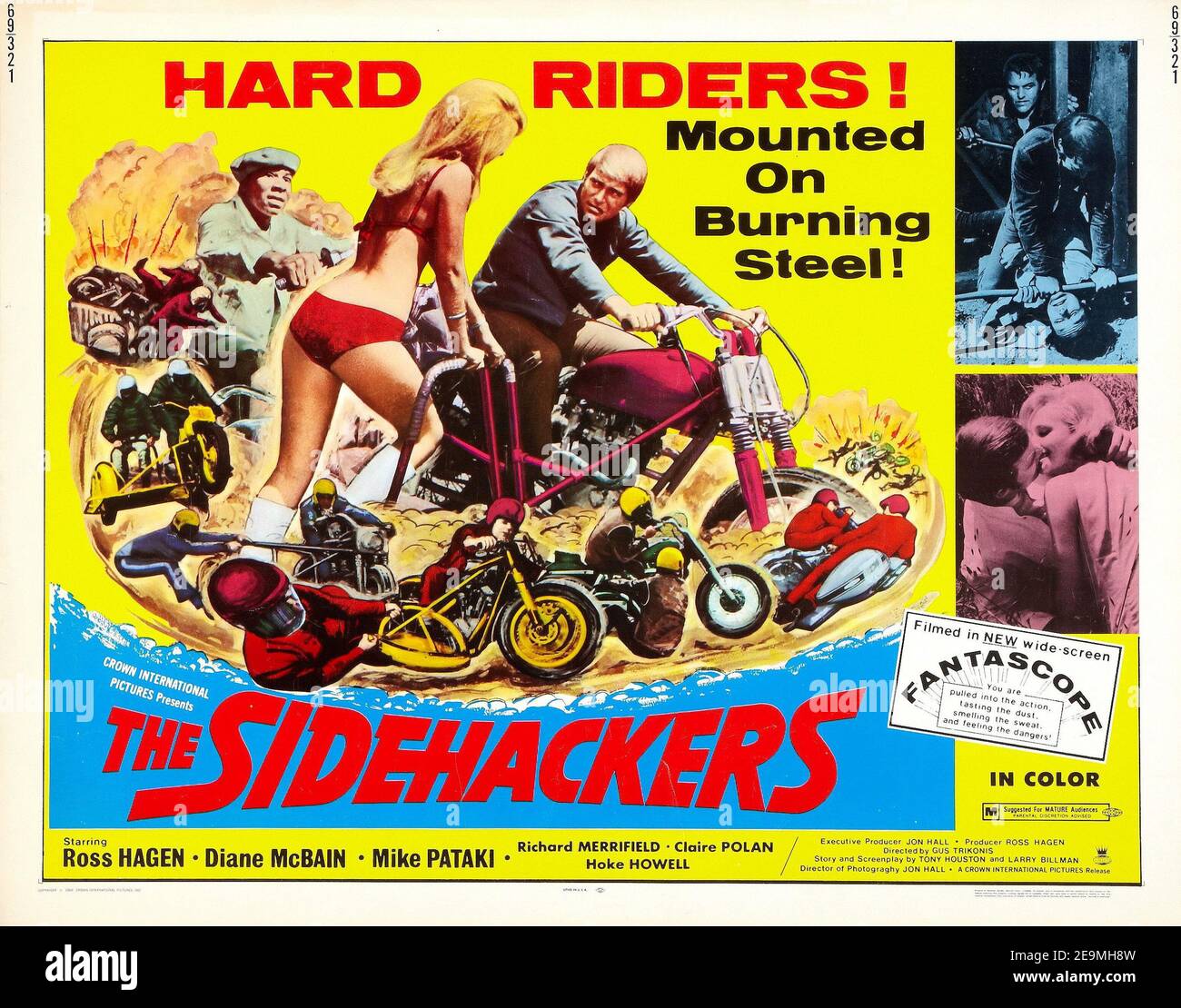 Poster Art - 'Die Seitenhacker' (Aka „Five the Hard Way“) (1969) Crown International Pictures/ Aktenzeichen # 34082-554THA Stockfoto