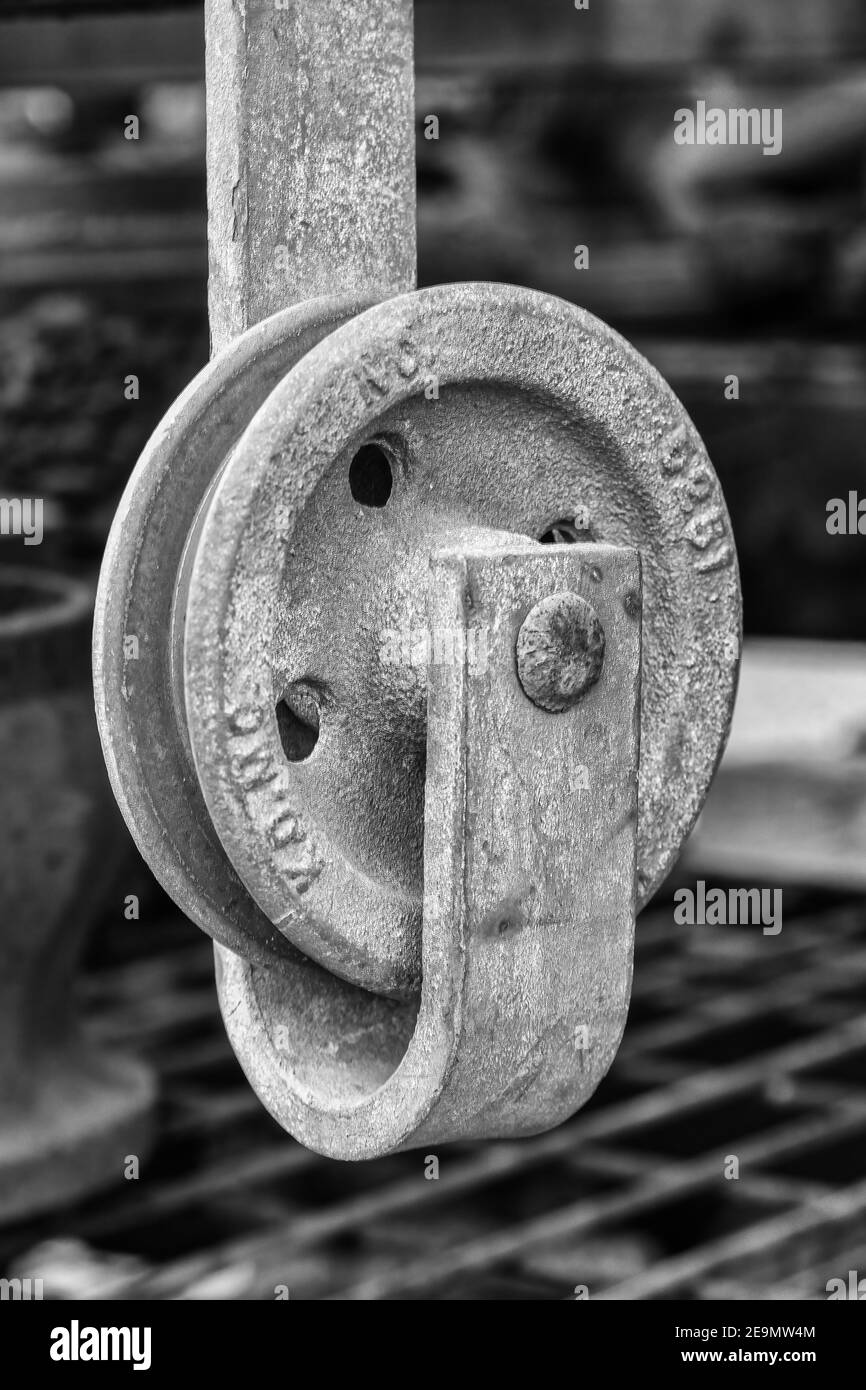 Riemenscheibe. Stockfoto