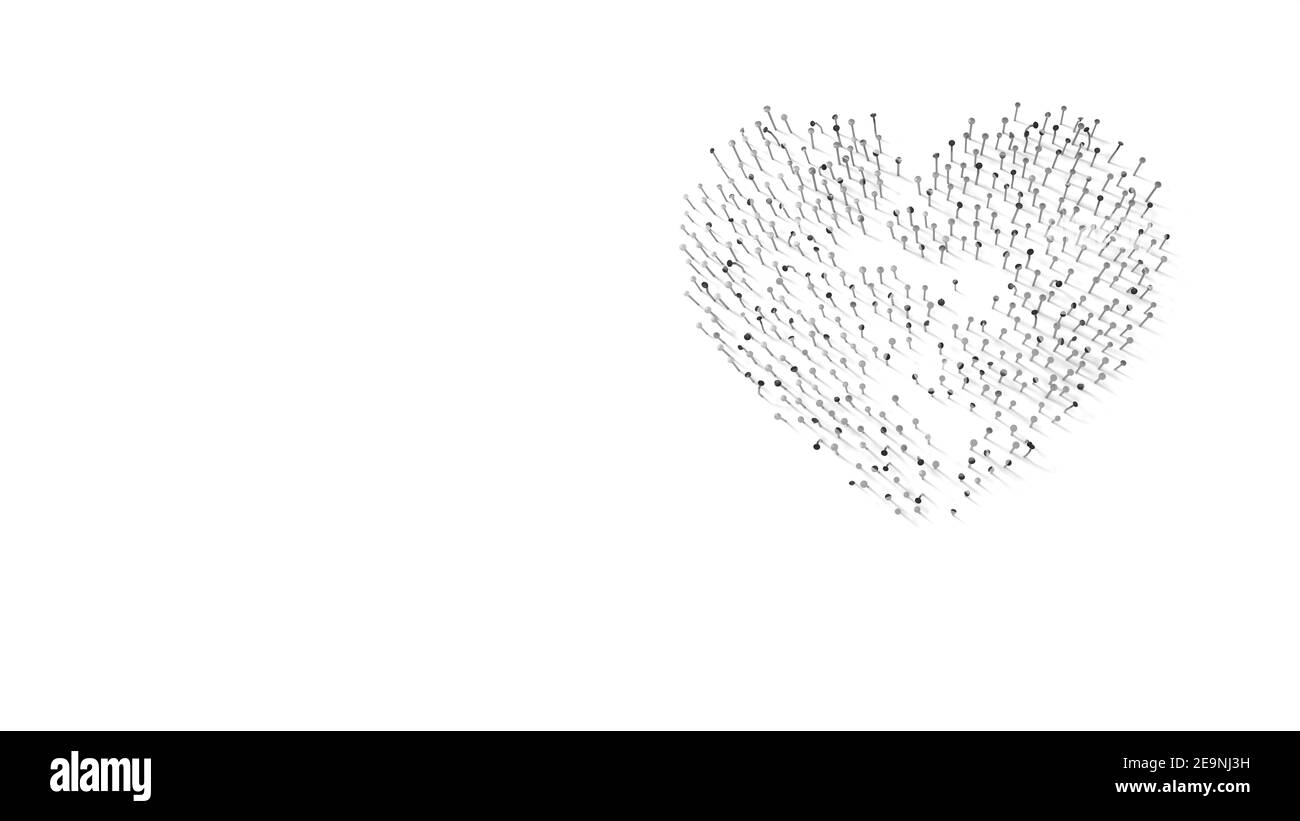 Genageltes Herz Stockfotos Und Bilder Kaufen Alamy