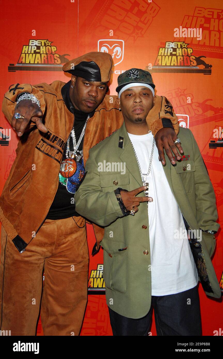 Busta Rhymes und Spliff Star nehmen an den 2006 BET Hip Hop Awards Teil, die am Sonntag, den 12. November 2006 im Fox Theater in Atlanta, GA, USA, stattfinden. Foto von Gregorio Binuya/ABACAPRESS.COM Stockfoto