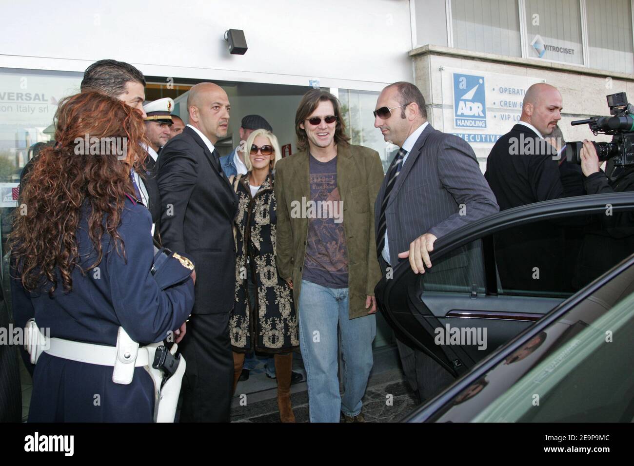 Promis kommen zur Hochzeit von Tom Cruise und Katie Holmes in Rom Stockfoto