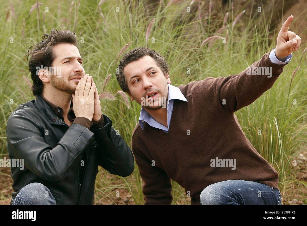 Edouard Baer und Atmen Kelif posieren während des Internationalen Filmfestivals von marrakesch 6th in Marokko am 6. Dezember 2006. Foto von Thierry Orban/ABACAPRESS.COM Stockfoto Edouard Baer und Atmen Kelif posieren während des Internationalen Filmfestivals von marrakesch 6th in Marokko am 6. Dezember 2006. Foto von Thierry Orban/ABACAPRESS.COM Stockfoto