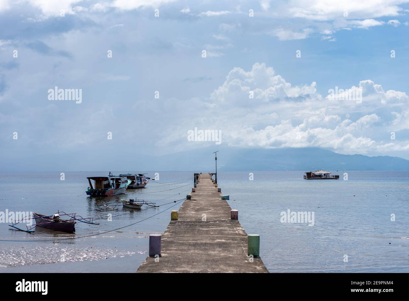 Bunaken Island, Taman National Bunaken, Manado Tua Island, Nord-Sulawesi, Indonesien Stockfoto