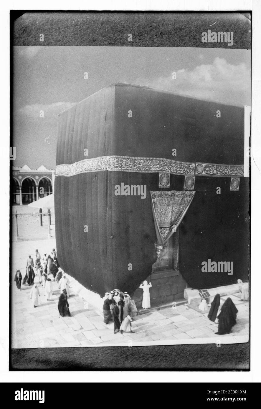Mekka, ca. 1910. (Die Kaaba) Stockfoto