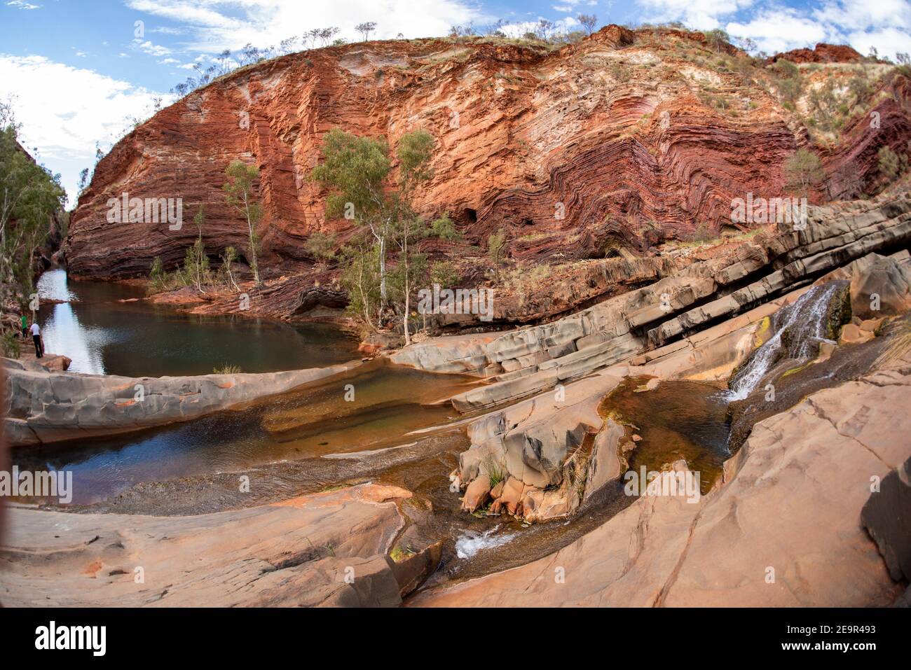 hamersley Ranges Western Australia Blick auf die Hamersley Schlucht Stockfoto