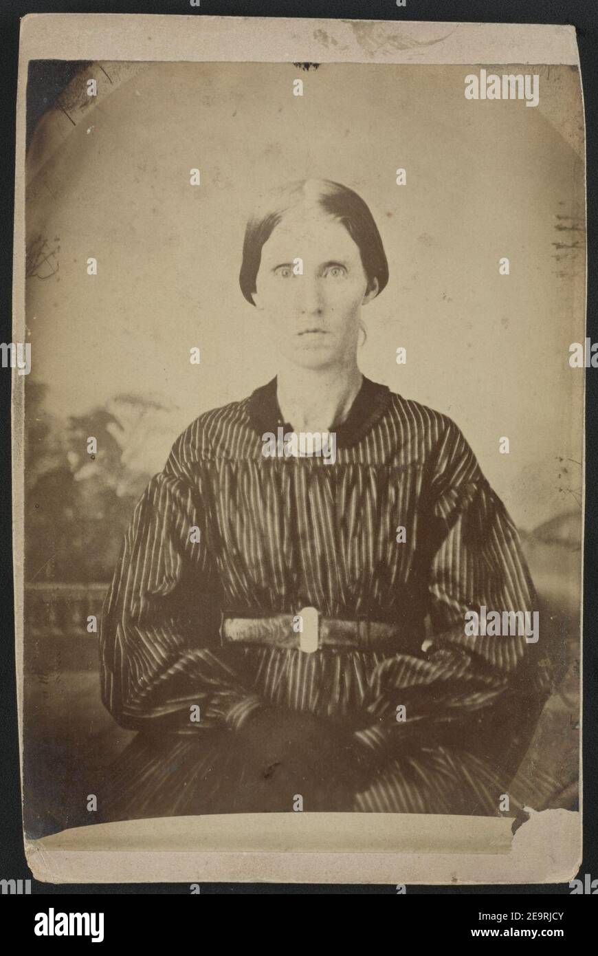 Frau A. J. Blue, Urbana, RFD -4, Ohio Stockfoto