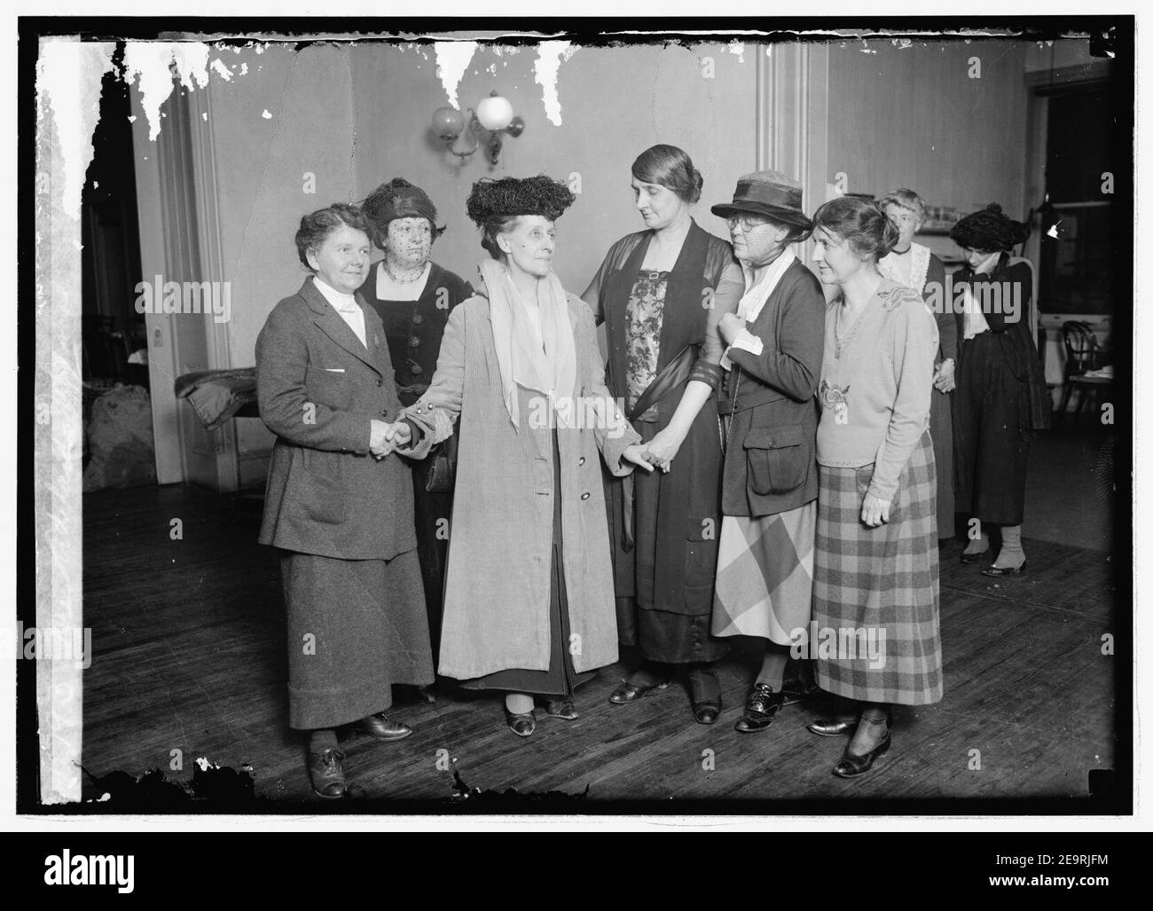 Frau Adelaide Johnson, 1-30-21 Stockfoto