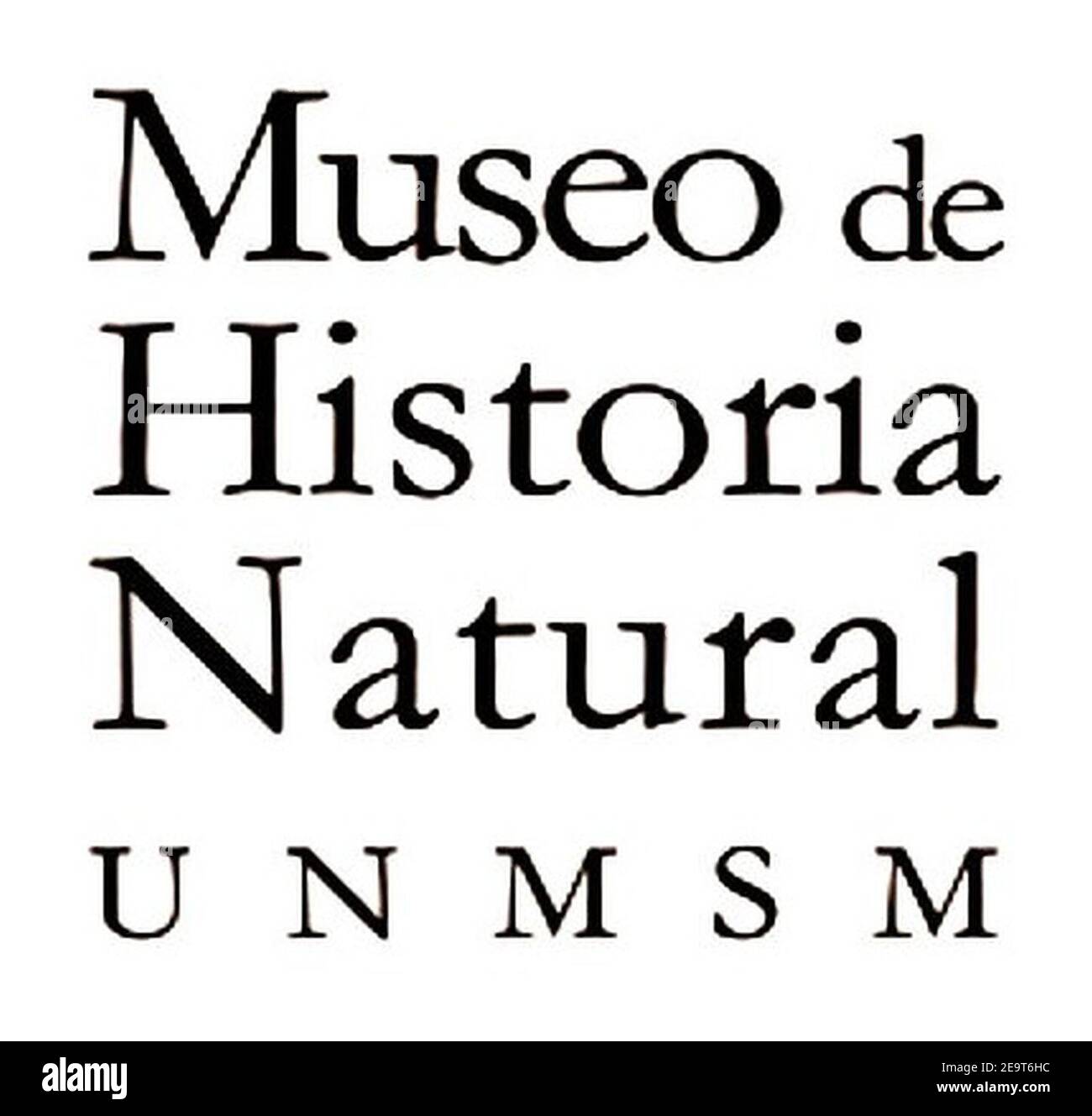 Museo de Historia Natural (Universidad Nacional Mayor de San Marcos). Stockfoto