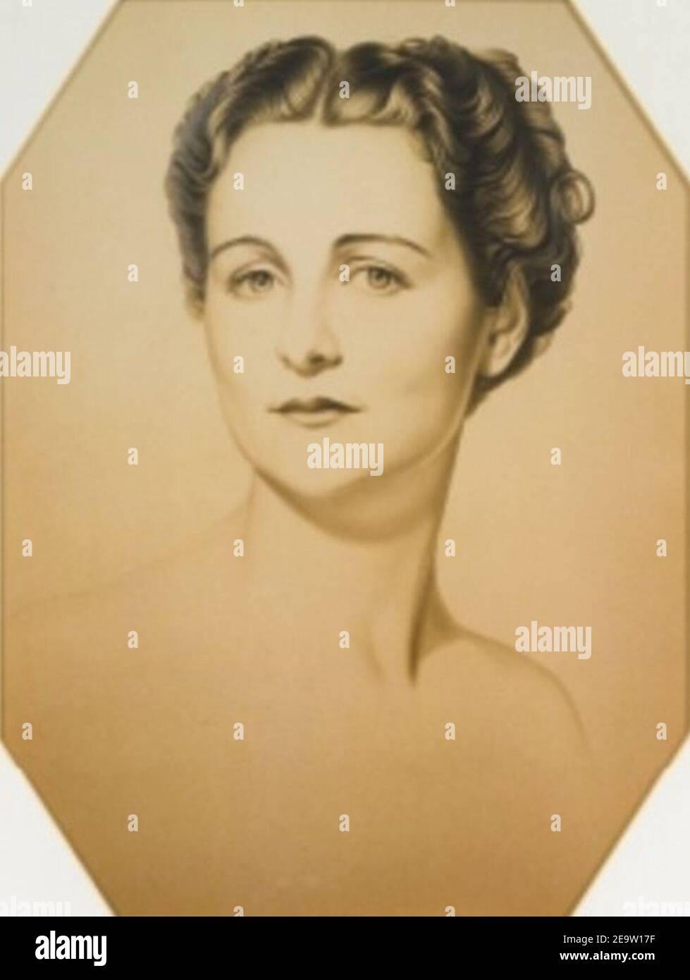 Nancy Mitford. Stockfoto