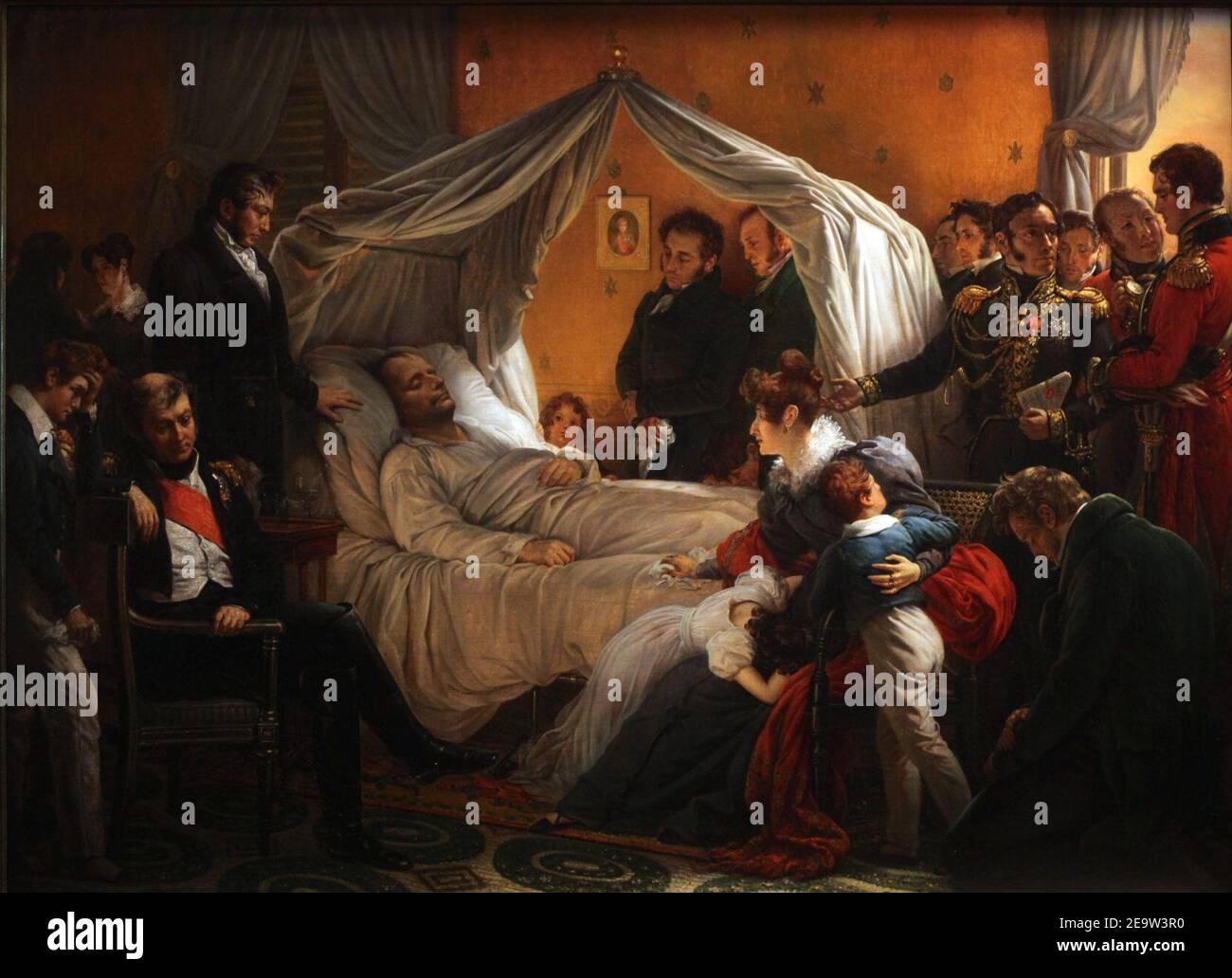 Napoleon Tod-Charles von Steuben- Stockfoto