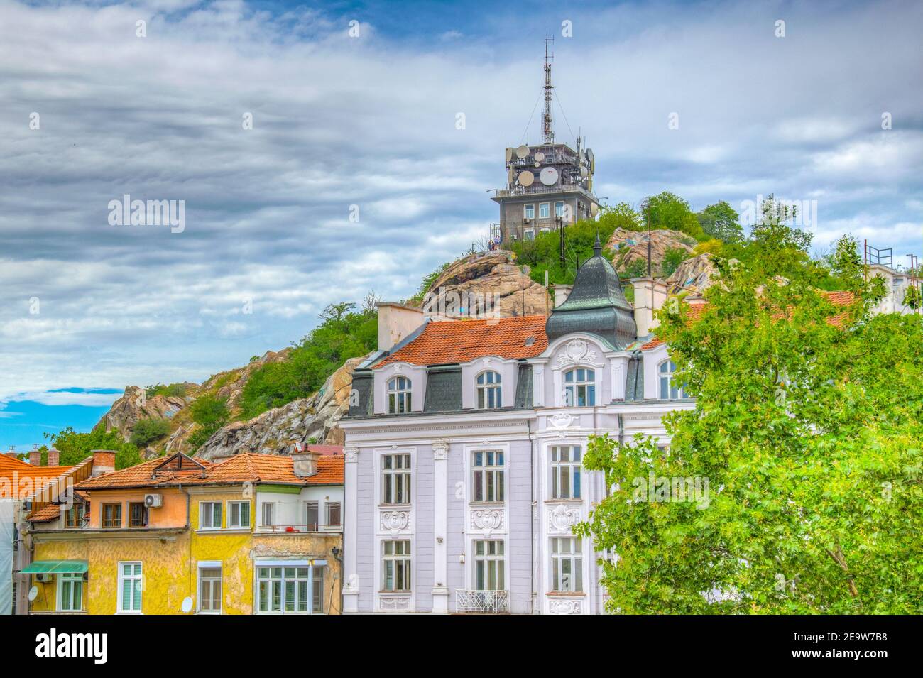 Danov Hügel in Plovdiv, Sofia Stockfoto