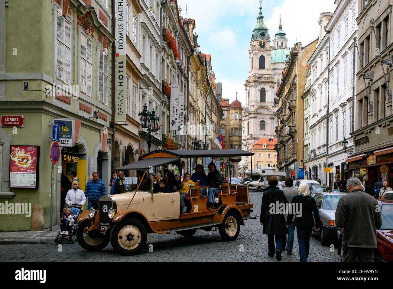 Prager Barocke Altstadt, Tschechische Republik Stockfoto