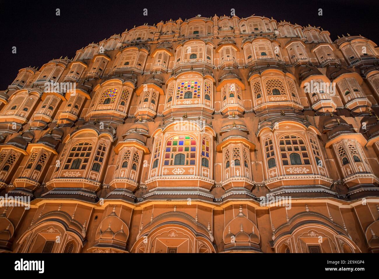 Hawa Mahal, Jaipur, Indien (Palast der Winde) Stockfoto