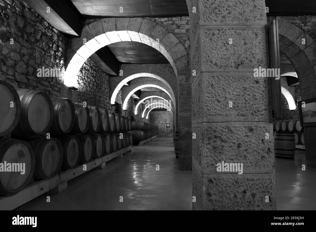 Franco-Espanolas, Logrono, Rioja Alta Stockfoto