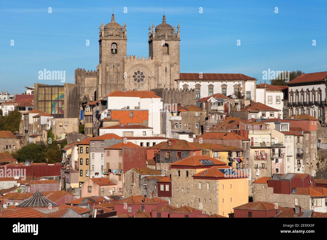 SE Bezirk in Porto, Portugal. Stockfoto