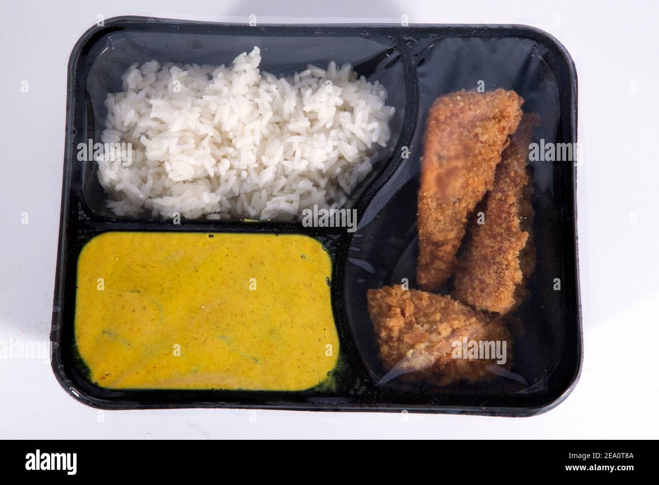 Gemüse Mahlzeit curry Stockfoto