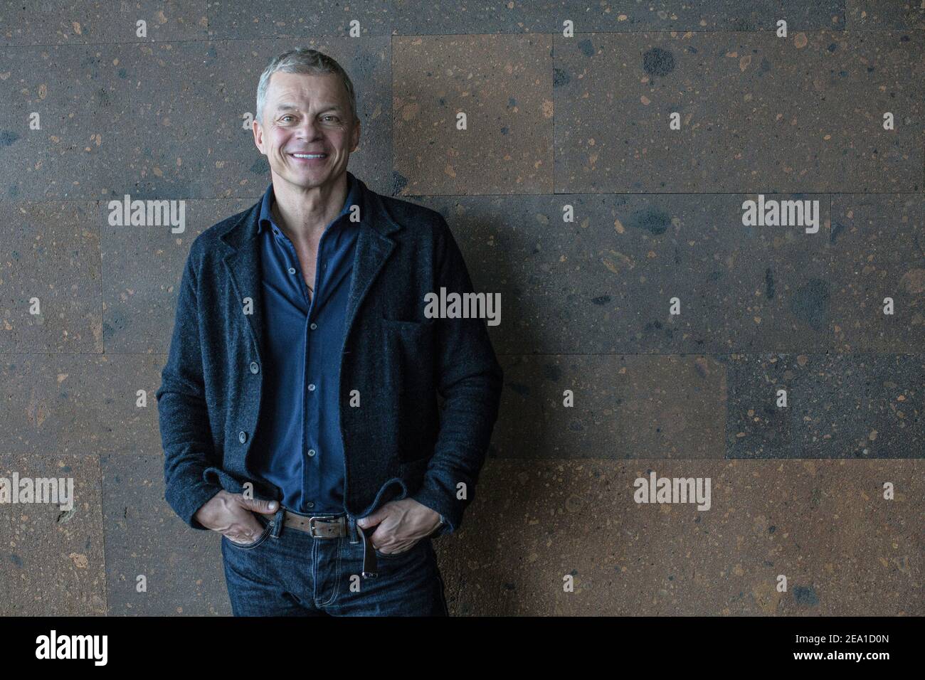 Rainer Becker deutscher Koch im oblix Restaurant im Shard, London, Großbritannien Stockfoto