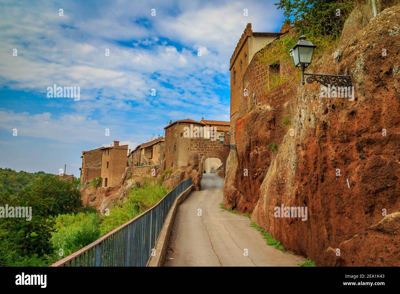 Castel Giuliano (Roma) Stockfoto