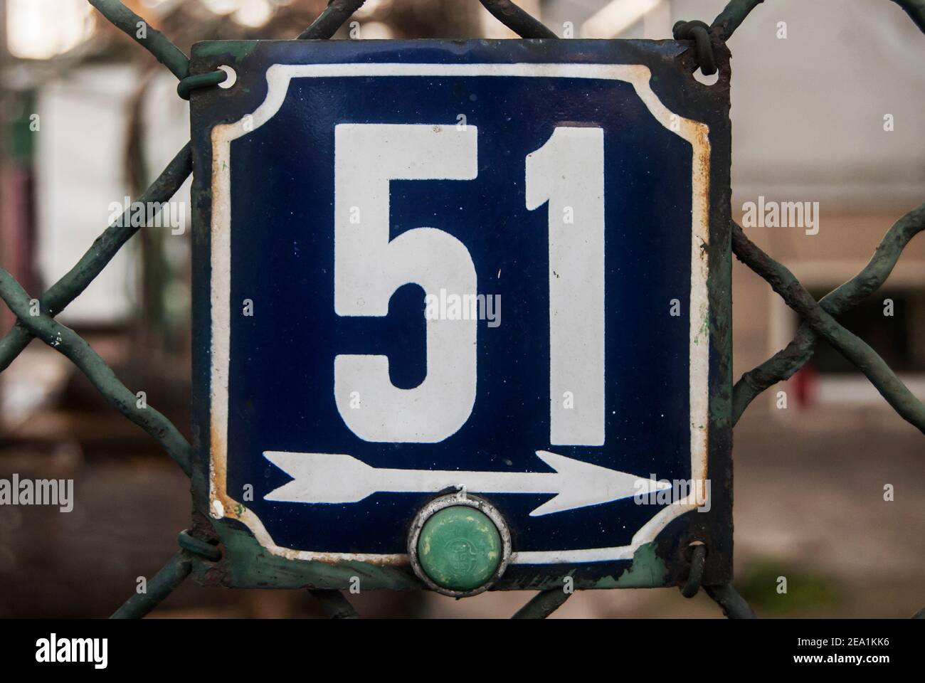 Ziffer 51 Stockfotos und -bilder Kaufen - Alamy