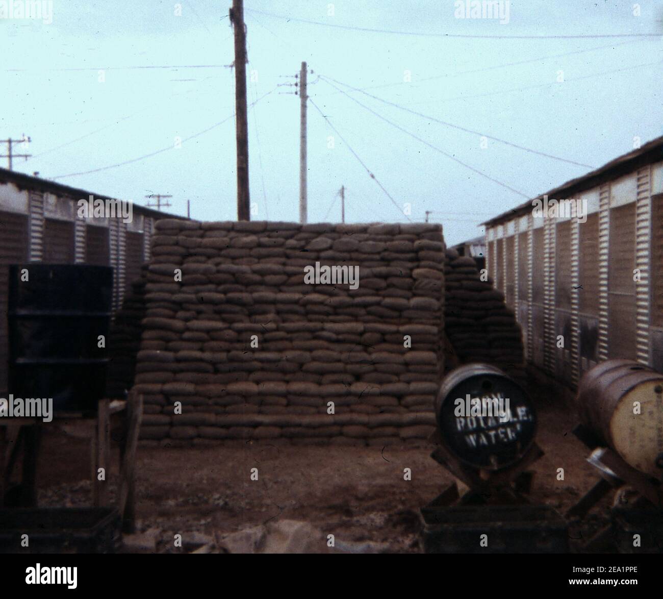 USA Vietnam-Krieg / Vietnamkrieg - 24th Evakuierungskrankenhaus lang Binh Stockfoto