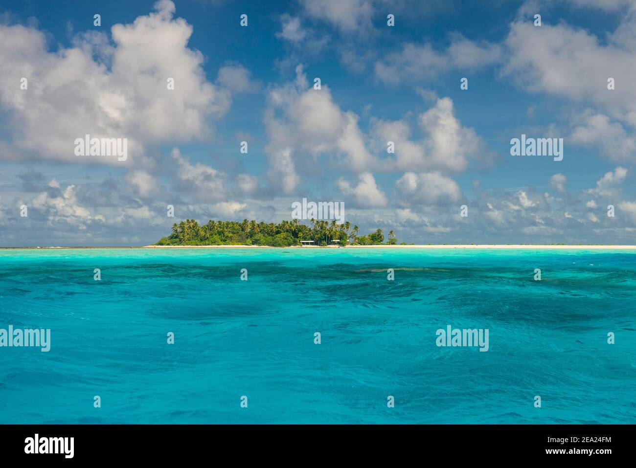 Lagune von Wallis, Wallis und Futuna Stockfoto